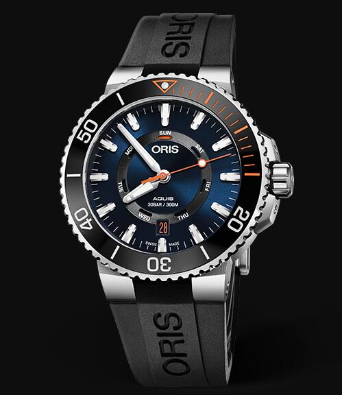 Oris Aquis 43.5mm STAGHORN RESTORATION LIMITED EDITION 01 735 7734 4185-Set RS Replica Watch